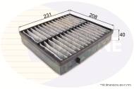 EKF347A - Filtr kabinowy COMLINE /węglowy/ DB M CLASS 98-