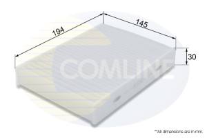 EKF404 - Filtr kabinowy COMLINE PSA C1/P 108/AYGO 14-