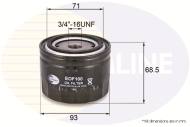 EOF100 - Filtr oleju COMLINE DACIA/LADA/RENAULT/VAUXHALL NOVA -01/KALINA 04-/PRIORA 08-