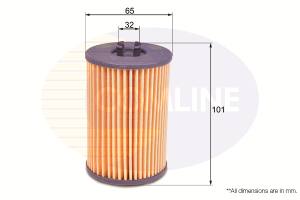 EOF261 - Filtr oleju COMLINE /wkład/ VAG 1.6-2.0TDI 12-/MAN 17-