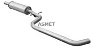 03.116 ASM - Tłumik środkowy ASMET 