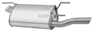 05.124 ASM - Tłumik tylny ASMET 