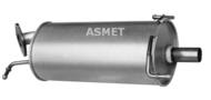 05.198 ASM - Tłumik tylny ASMET 
