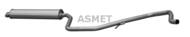 05.205 ASM - Tłumik środkowy ASMET 