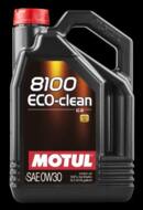 MOT 102889 - Olej 0W30 MOTUL 8100 ECO CLEAN 5L C2/9.55535-DS1/Fiat 9.55535-GS1/WSS-M2C 950-A/