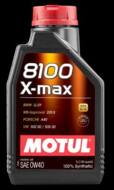 MOT 104531 - Olej 0W40 MOTUL 8100 X-MAX 1L LL-01/MB229.5/PORSCHE A40/502.00/505.00
