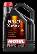 MOT 104533 - Olej 0W40 MOTUL 8100 X-MAX 5L LL-01/MB229.5/PORSCHE A40/502.00/505.00