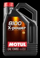 MOT 106144 - Olej 10W60 MOTUL 8100 X-POWER 5l A3/B4 SN/CF