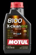 MOT 107210 - Olej 5W30 MOTUL 8100 X-CLEAN C3 1l DPF MB229.51/LL-04/patrz X-CLEAN+ /