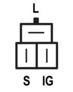 LRA01230 LUC - Alternator 12V LUCAS 