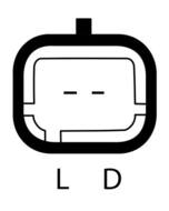 LRA02009 LUC - Alternator 12V LUCAS 