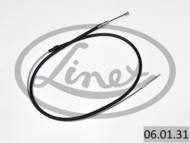 06.01.31 - Linka hamulca ręcznego LINEX /P/ BMW E39 (1875mm)
