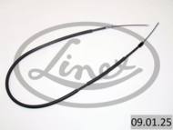 09.01.25 - Linka hamulca ręcznego LINEX /L/ /bębny/ PSA XSARA HB (1591mm)