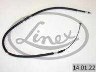 14.01.22 - Linka hamulca ręcznego LINEX FIAT BRAVO/BRAVA 96- L (1501mm) 2.0 20V
