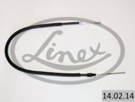 14.02.14 - Linka hamulca ręcznego LINEX /L/ PSA C8/807 2.0-3.0 02- (1068mm)