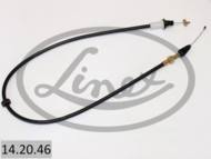 14.20.46 - Linka gazu LINEX FIAT UNO 1.1ie 88- (1144mm)