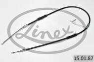 15.01.87 - Linka hamulca ręcznego LINEX /tył L/ Ford Transit 00-06
