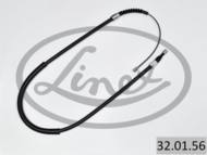 32.01.56 - Linka hamulca ręcznego LINEX OPEL CORSA C/TIGRA B L