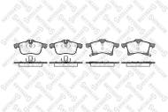 1047 002-SX - Klocki hamulcowe STELLOX (odp.GDB1668) OPEL ASTRA H 04-