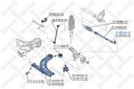 51-00244-SX - Końcówka kierownicza STELLOX L/ VW POLO 01-, SKODA FABIA 99-, SEAT IBIZA/CO