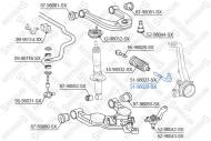 51-98028-SX - Końcówka kierownicza STELLOX /L/ TOYOTA 4 RUNNER 96-02