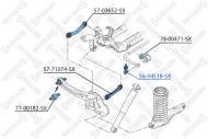 56-04518-SX - Łącznik stabilizatora STELLOX /tył/ FORD/VOLVO/MAZDA 03-