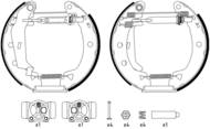 8DB 355 003-821 - Szczęki hamulcowe HELLA PAGID 