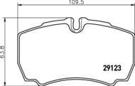 8DB 355 005-421 - Klocki hamulcowe HELLA PAGID 