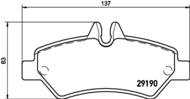 8DB 355 005-351 - Klocki hamulcowe HELLA PAGID 