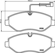 8DB 355 005-611 - Klocki hamulcowe HELLA PAGID 