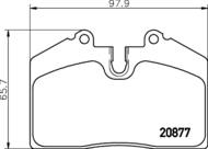 8DB 355 006-351 - Klocki hamulcowe HELLA PAGID 