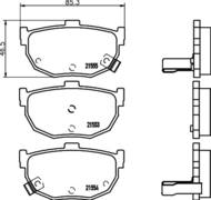 8DB 355 006-411 - Klocki hamulcowe HELLA PAGID 