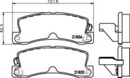 8DB 355 006-431 - Klocki hamulcowe HELLA PAGID 