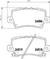 8DB 355 006-751 - Klocki hamulcowe HELLA PAGID 