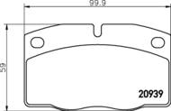 8DB 355 007-251 - Klocki hamulcowe HELLA PAGID 