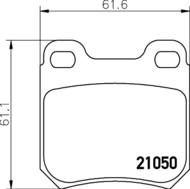 8DB 355 007-381 - Klocki hamulcowe HELLA PAGID 