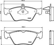 8DB 355 007-731 - Klocki hamulcowe HELLA PAGID 