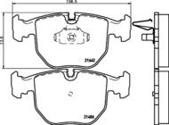 8DB 355 008-281 - Klocki hamulcowe HELLA PAGID 