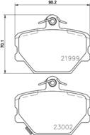 8DB 355 008-721 - Klocki hamulcowe HELLA PAGID 