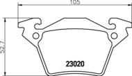 8DB 355 008-641 - Klocki hamulcowe HELLA PAGID 