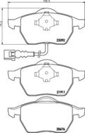 8DB 355 008-471 - Klocki hamulcowe HELLA PAGID 