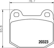 8DB 355 009-061 - Klocki hamulcowe HELLA PAGID 