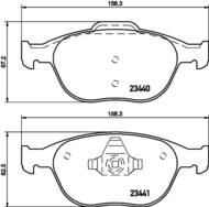 8DB 355 009-561 - Klocki hamulcowe HELLA PAGID 