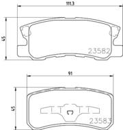 8DB 355 009-691 - Klocki hamulcowe HELLA PAGID 