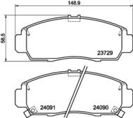 8DB 355 009-771 - Klocki hamulcowe HELLA PAGID 