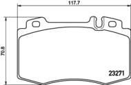 8DB 355 010-171 - Klocki hamulcowe HELLA PAGID 