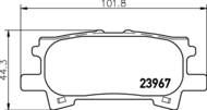 8DB 355 010-621 - Klocki hamulcowe HELLA PAGID 