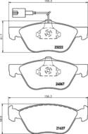 8DB 355 011-211 - Klocki hamulcowe HELLA PAGID 