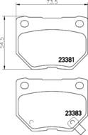 8DB 355 011-601 - Klocki hamulcowe HELLA PAGID 