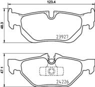 8DB 355 011-301 - Klocki hamulcowe HELLA PAGID 